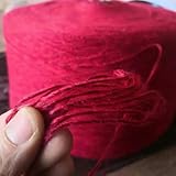 DRFGHK 500 g Mohair-Seidenwolle, Garn für dünnes Häkelgarn, weich, DIY, Pullover, Schal,...