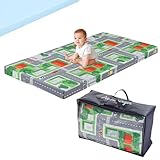 Arensberger Kinderreisebett Matratze 60x120 cm | 6cm Hoch | Faltbare Baby- & Kindermatratze |...
