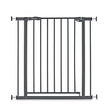 hauck Open N Stop 2, Dunkelgrau – Schutzgitter Treppe und Tür 75–80 cm – Kindersicheres...