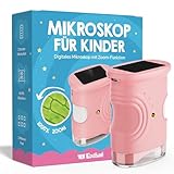 Edubini Digitales Mikroskop für Kinder [1000-fache Vergrößerung] - Tragbares Taschenmikroskop...