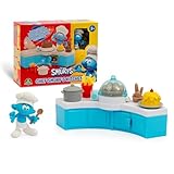 Giochi Preziosi Die Schlümpfe, Schlumpfkoch-Mini-Spielset mit Küche und Zubehör, enthält...