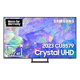 Samsung Crystal CU8579 Fernseher 55 Zoll, Dynamic Crystal Color, AirSlim Design, Crystal Prozessor...