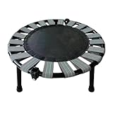 Faltbares Trampolin – Trampolin | faltbares Sprungbett | leises Trampolin mit 75 kg Tragkraft |...