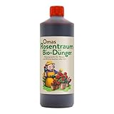 GRANNY’S WORLD® Rosentraum BIO-Dünger I 1000 ml I Rosen & Blühsträucher aller Art I Einfache...