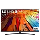 LG 43UT81 108 cm 4K UHD Smart-TV 2024 Schwarz und Blau