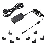 Ewent 45W Universal Laptop Ladegerät, mit 8 Adapterstecker Notebook (KEIN USB-C), Ersatzadapter...