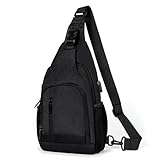 TAN.TOMI Brusttasche Herren, Sling Bag Herren, Schultertasche Herren Verstellbare Schulter,...