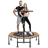 CLORIS 101,6 cm faltbares Fitness-Trampolin – maximale Belastung 400lb, Mini-Rebounder mit...