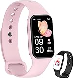 FeipuQu Smartwatch, 1.47 Zoll Fitness Tracker Uhr Damen Herren Smartwatch mit Blutsauerstoff...