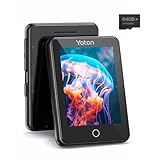 YOTON MP3 Player mit Bluetooth 5.2, 80 GB Speicherplatz, 2,4-Zoll-Touchscreen, Mini...