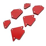 Schweißmagnete, Schweißmagnet -Magnetschweißschaltklemme 6pcs Magnetschweißhalter Fixierwinkel...