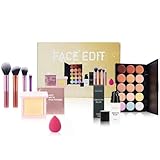 All-in-One Makeup Geschenkset, Kosmetik Schmink Kit Gesicht, Hochwertige Make Up Set für...
