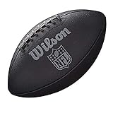 Wilson Unisex-Adult NFL JET BLACK OFFICIAL SIZE FB American Football, Uni