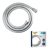 GROHE Vitalioflex Trend - Brauseschlauch (1500 mm, hitzebeständig, knickfest, universaler...