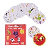 Zestivra Memory Spiel - Tierfamilie Konzentrations Zuordnungsspiel,Lernspielzeug Für Kinder Und...