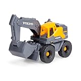 Dickie Toys - Volvo Bagger Tough Excavator (26 cm) - Spielzeug-Schaufelbagger für Kinder ab 3 Jahre...