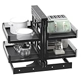 Ausziehbarer Eckschrank-Organizer für die Küche, maximiert den Platz mit einfachem Zugang zu...