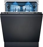 Siemens SN65ZX07CE, iQ500 Smarter Geschirrspüler Vollintegriert, 60 cm breit, Besteckschublade,...