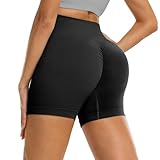 DDOBB Gym Shorts Damen Scrunch Butt Sportshorts Push Up Kurze Sporthose Bauchweg High Waist Nahtlos...