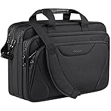 KROSER 18 Zoll Handtasche, Laptoptasche bis 17,3 Zoll, wasserdicht, dehnbar, Dokumententasche mit...