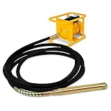 EBERTH Betonrüttler Flaschenrüttler Betonverdichter Elektrisch 3000W, Schlauchlänge 10m,...