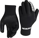 Cressi Resilient Gloves 2mm S - Unisex Ultra Grip Handschuhe aus weichem Neopren Schwarz 2 mm, zum...