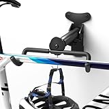 WELDUN Fahrrad Wandhalterung Klappbar, Metall Fahrradhalterung Wand 30kg Tragfähigkeit, Fahrrad...