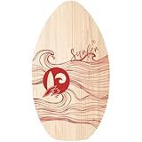 F2 Skimboard Skim Board Wood Surfer 90cm Rot 2024/25