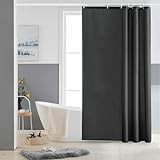 Furlinic Duschvorhang Textil Anti-schimmel Wasserdicht Waschbar Badvorhang aus Polyester Stoff...