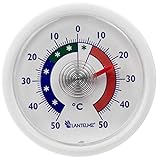 Lantelme Kühlschrankthermometer Selbstklebend Temperaturanzeige + - 50°C | Deutsche Herstellung |...