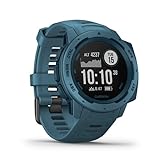 Garmin Instinct - wasserdichte GPS-Smartwatch mit Sport-/Fitnessfunktionen. Herzfrequenzmessung am...