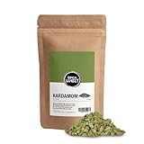 Spicy Welt Kardamom Ganz (250g) – Ganze Kardamomsamen in Premium-Qualität für Kochen, Backen &...