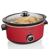 Eamoment 3.5L | 200W Schongarer mit 3 Heizstufen und Leistungsanzeige, spülmaschinenfest und mit...