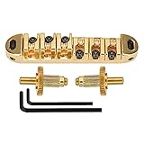 Gitarren-O-Matic Rollensattelbrücke und Inbusschlüssel, Combo mit Nieten, Ersatz für LP 6-Saiten,...
