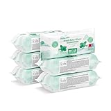 by Amazon Sensitive Baby-Feuchttücher 336 Tücher, Unparfümiert, 6 Pack à 56 Stück (Früher Eine...