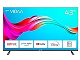 DYON Smart 43 VX 108 cm (43 Zoll) Fernseher (Full-HD Smart TV, HD Triple Tuner (DVB-C/-S2/-T2), App...