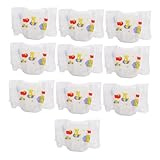 FUNOMOCYA 10 Stück Teiliges Realistische Puppenwindeln für Wiederverwendbare Mini-Diapers...