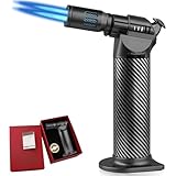 Küchenbrenner & Bunsenbrenner – Hochleistungs Gasbrenner mit Sturmflamme, Nachfüllbar &...