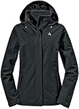 Schöffel Damen Jacket Gmund L, wind- und wasserdichte Regenjacke, atmungsaktive Outdoor Jacke,...