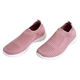 LIGIGWASH Atmungsaktive rutschfeste Sportsneaker Damen Leichte Bequeme Fitness Schuhe mit Weichem...