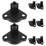 Gadpiparty 8 Stück Zeltstützen aus Robustem Material Markisenbodenhalterungen für Vierbeinige...