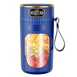 Tragbarer Entsafter – persönlicher Entsafter | Kabelloser Reisemixer | kleiner Smoothie-Mixer |...