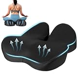 JABNOW Sitzkissen Orthopädisch Sitzkissen Bürostuhl Ergonomisches Sitzkissen mit Memory-Schaum zur...