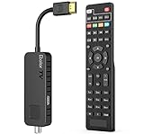 Dcolor DVB-S/S2 Sat Receiver - HDMI Full-HD 1080P Satelliten Receiver TV Stick [Versteckt hinter TV]...