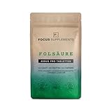 FS Folsäure | 365 Tabletten Folat Hochdosiert – 400µg Folate pro Portion | Folic Acid Vitamin B9...