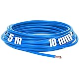 5 Meter Lapp 4520025 H07V-K 10 mm² blau I Verdrahtungsleitung I Aderleitung flexibel I...