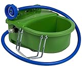 UZMAN - Tränkebecken 4 Liter + Anschlussset IBC Container Tank Schwimmertränke Tränke Pferde,...