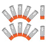 MAGICLULU Downlight Paneelklemmen 12 Stück 57x18mm Federclips aus Langlebigem Material für LED...