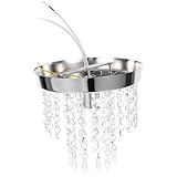 VANZACK Kristall Deckenlampe Modern Ø ohne Leuchtmittel Lampen Schlafzimmer Wohnzimmer Esszimmer...