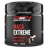 Maca Kapseln Extreme - 365 Kapseln - Hochdosiert mit 30.000mg pro Tagesportion - Spezialextrakt 10:1...